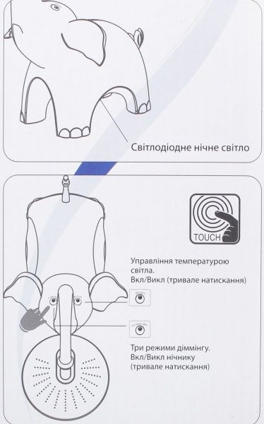 Настольная лампа Ledex Менни 6 Вт белый LX-102926 