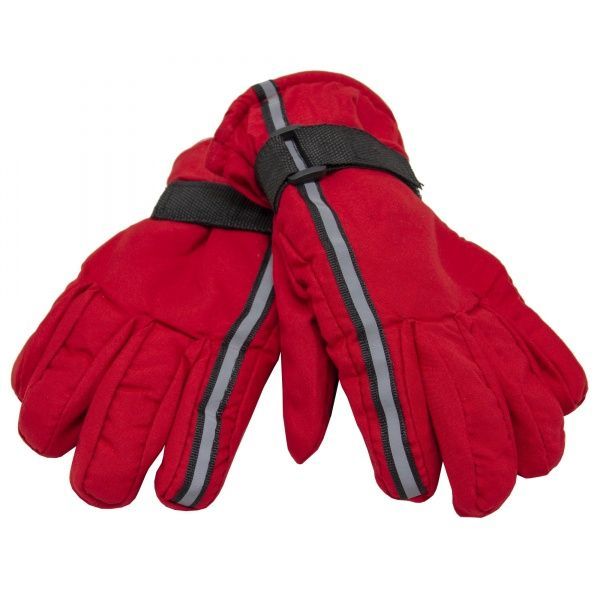 Варежки лыжные детские 23 см красный 517229 