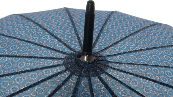 Зонт Калейдоскоп, трость, автомат фиолетовый 