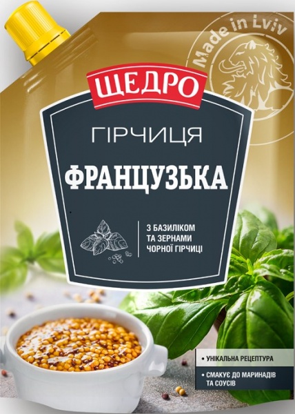 Горчица ЩЕДРО Французская