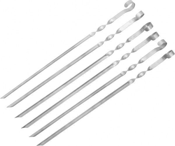 Набір шампурів MOUSSON S 4 B6 6 шт. 47 см