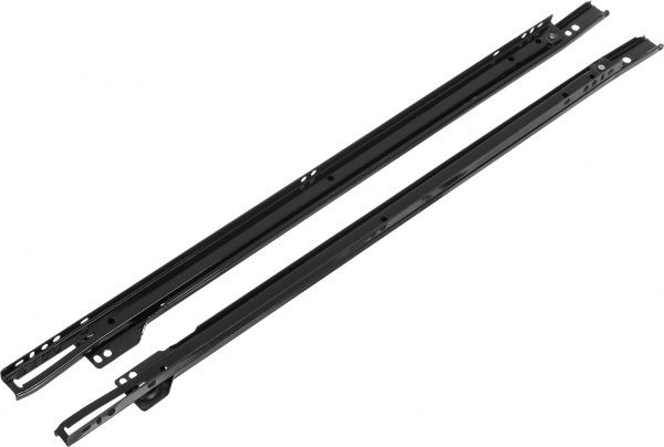 Направляющая DC стандарт черная 550 мм толщина 1 мм