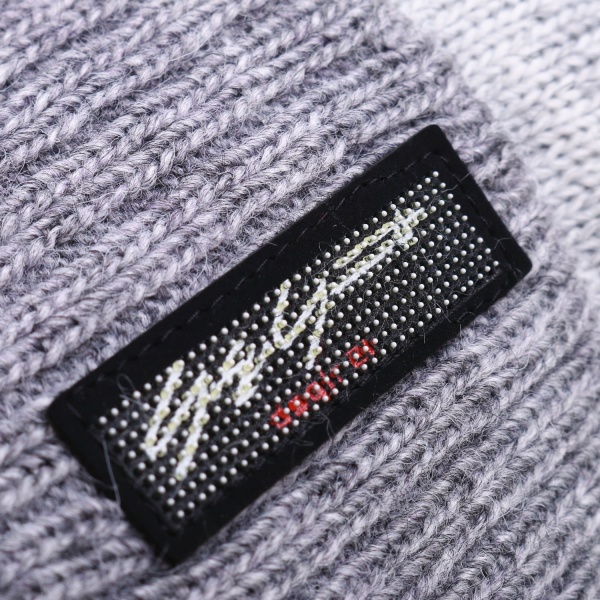 Шапочка детская для мальчика Kraft р.48-50 серый меланж 1963 