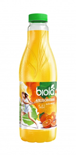 Нектар Біола Апельсиновый 1 л 