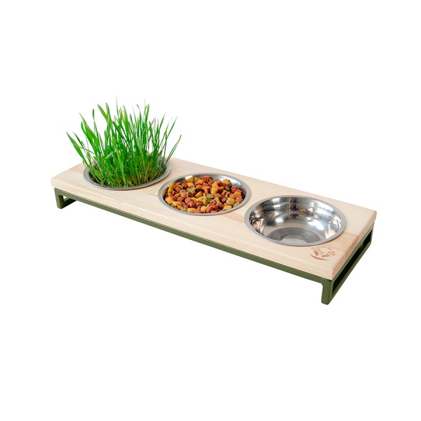 Миска потрійна 10 центів для Джека №3 XS 3х250 мл хакі