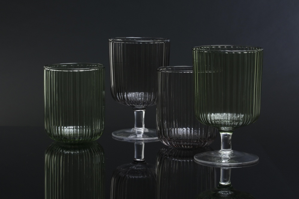 Склянка низька Fiora Nordic Grey скло 300 мл 1 шт.