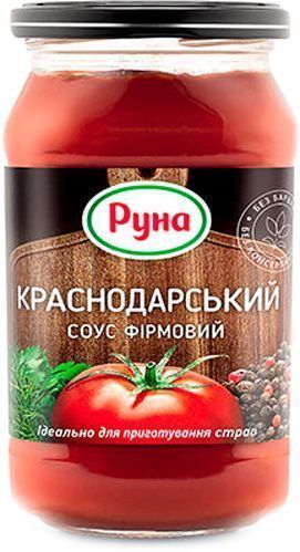 Соус Руна Краснодарский фирменный 485 г