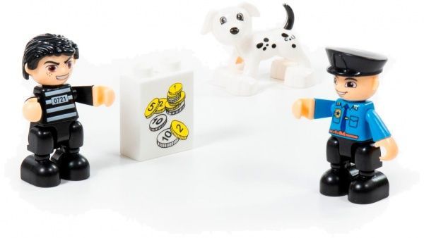 Конструктор строительный Полесье Полицейский участок 77547