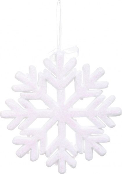 Декорация новогодняя Shunda Снежинка 24 см EPI-SDK3038W+1 