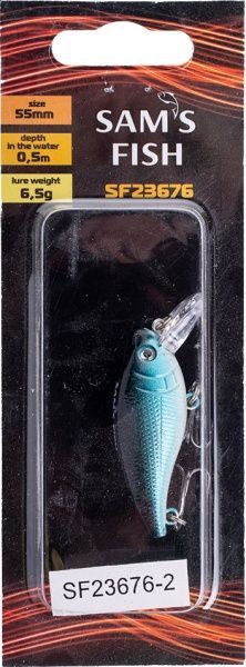 Воблер Sams Fish SF 23676-2 6,5 г 55 мм