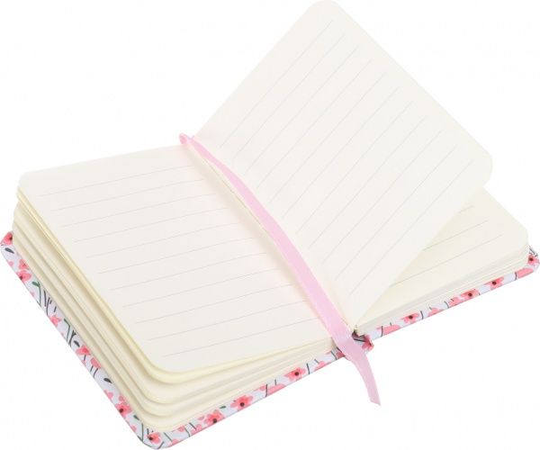 Блокнот Первые цветы 10,5x7,5 см белый