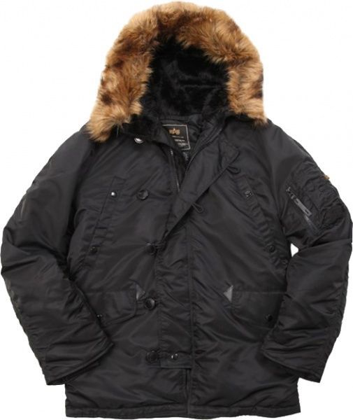 Куртка Alpha Industries N-3B Parka Black XL 