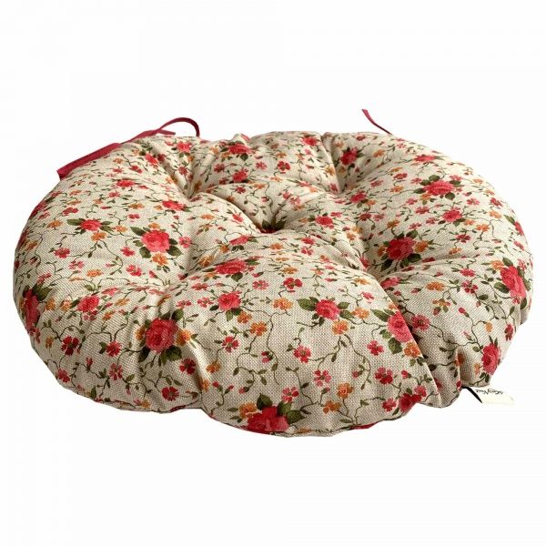 Подушка на стілець РОУЗ Квіти маленькі La Nuit