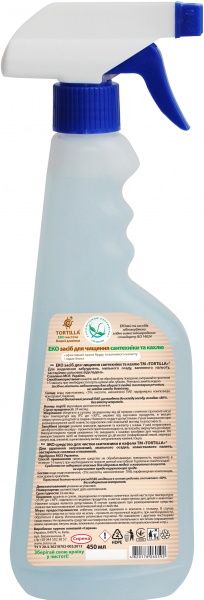 Средство TORTILLA Эко для чистки сантехники и кафеля 0,45 л
