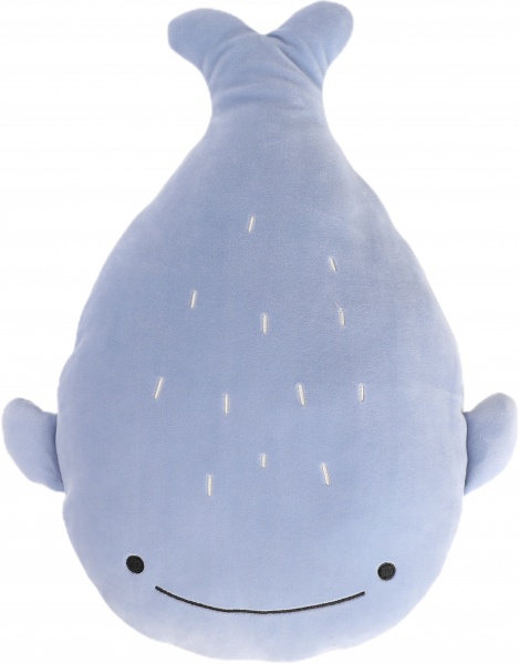 М'яка іграшка Luna Kids Кит темно-сірий 45 см NR-15