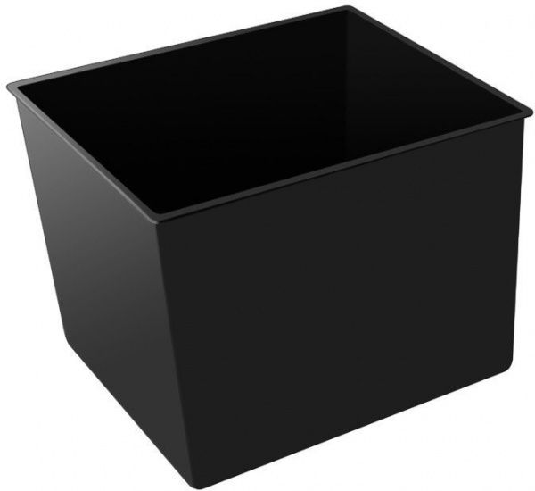 Горшок пластиковый Prosperplast Rato square 2 в 1 квадратный 26,6л мокко (71951-7529) 