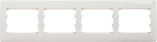 Рамка четырехместная LXL Oscar TL1136 горизонтальная кремовый 8538909900