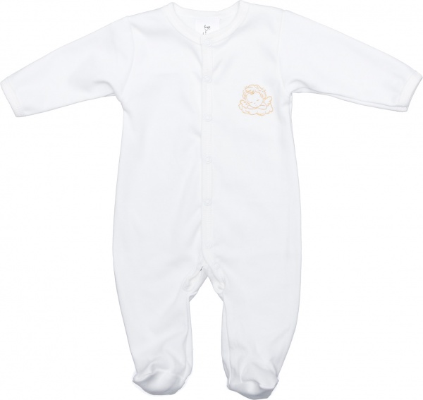 Комбинезон детский для девочки Bambinelli с крылышками р.62 белый 