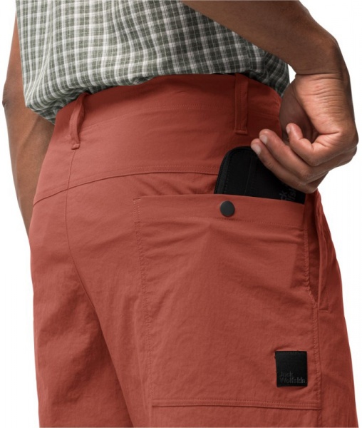 Шорти Jack Wolfskin DESERT SHORTS M 1508341_2188 р. 56 червоний
