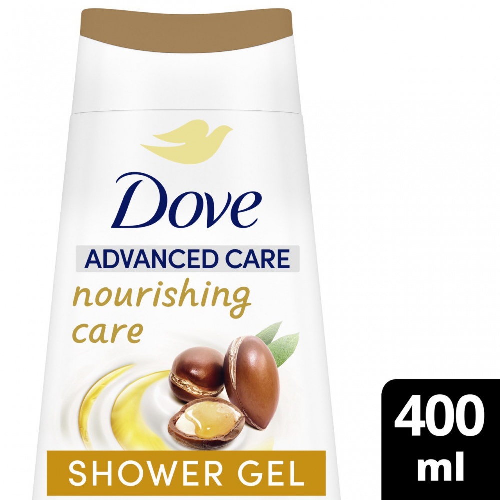 Гель для душа Dove с маслами 400 мл
