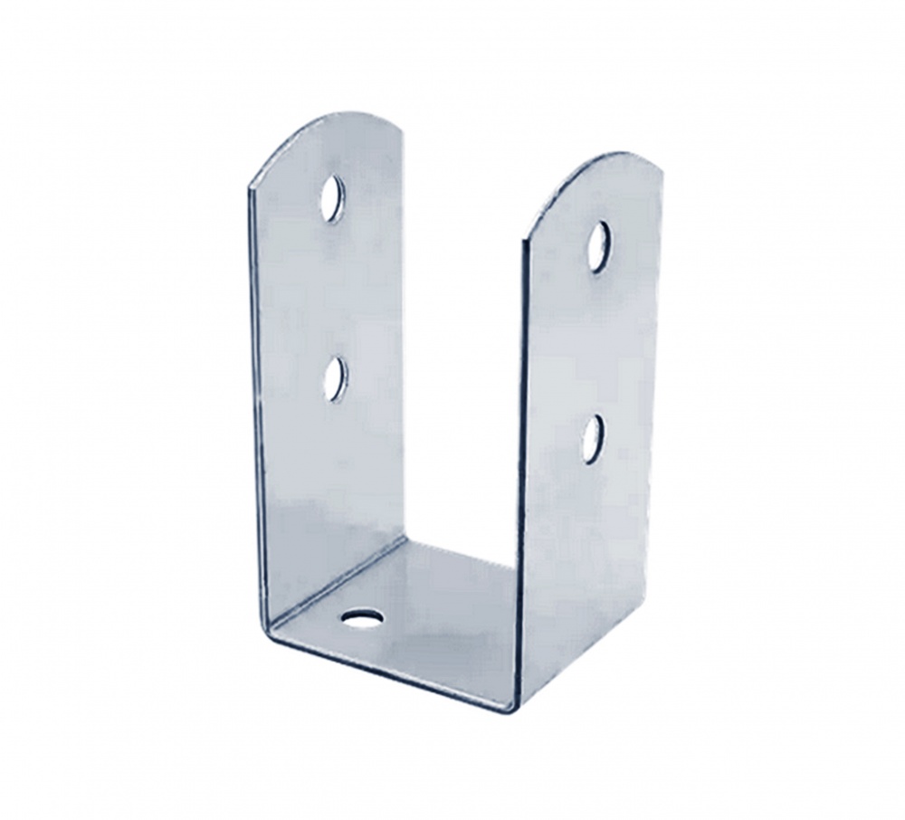 Опора колони U-подібна 101х71х120 т.2,5мм Профсталь