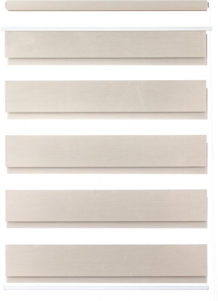Ролета день-ночь Bella Vita JL3084-1 45x160 см светло-бежевая 