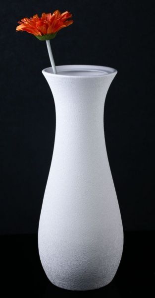 Ваза Осінь Шовк біла Наша Кераміка