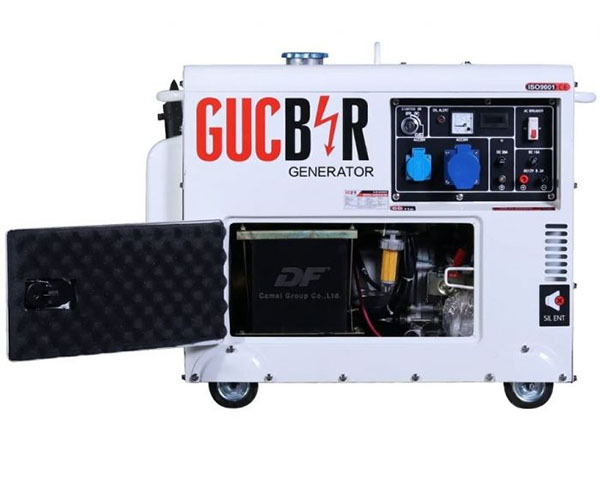 Электрогенераторная установка Gucbyr 5 кВт / 5,5 кВт 220 В GJD7000S дизель
