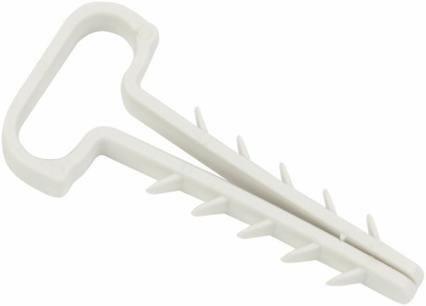 Дюбель быстрого монтажа для кабеля Smart X 4x2,5 мм плоский 25 шт. белый 