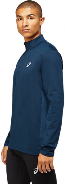 Джемпер Asics CORE LS 1/2 ZIP WINTER TOP 2011C347-400 р. M синій