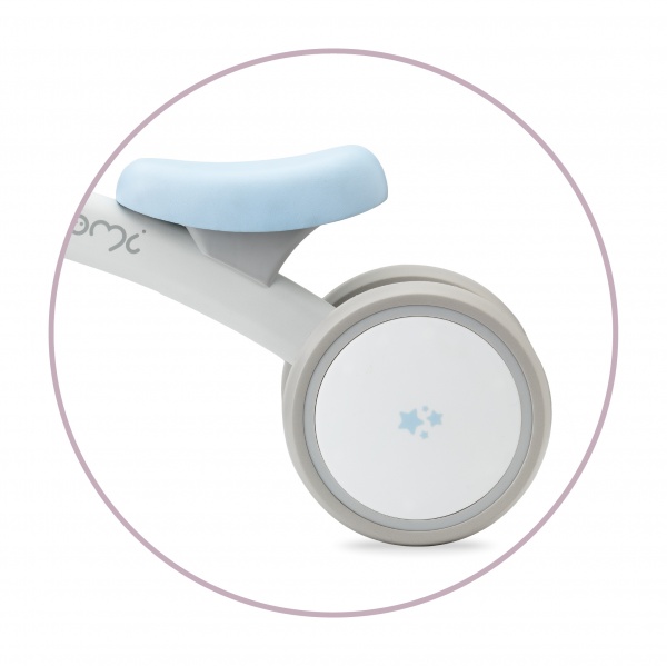 Самокат-беговел MoMi TEDI серо-голубой ROBI00037 