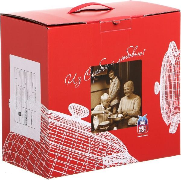 Кастрюля Хлеб 7,5 л 2426 Metrot