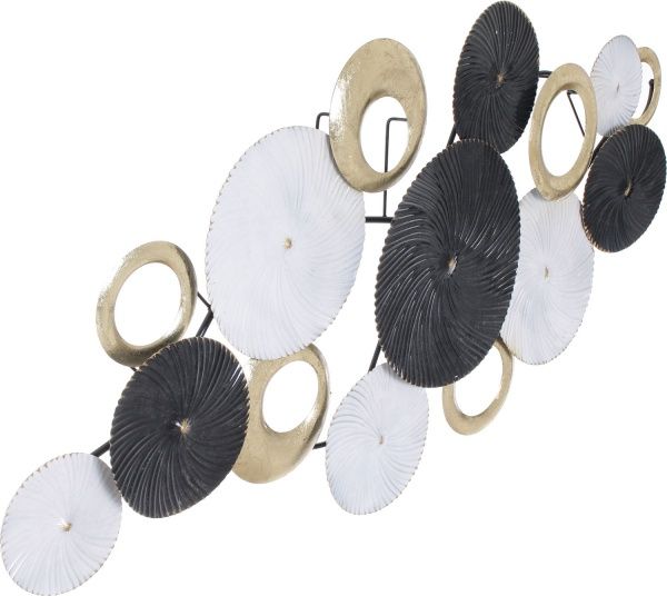 Декор настенный Тренд 56x120 см черный/золото 