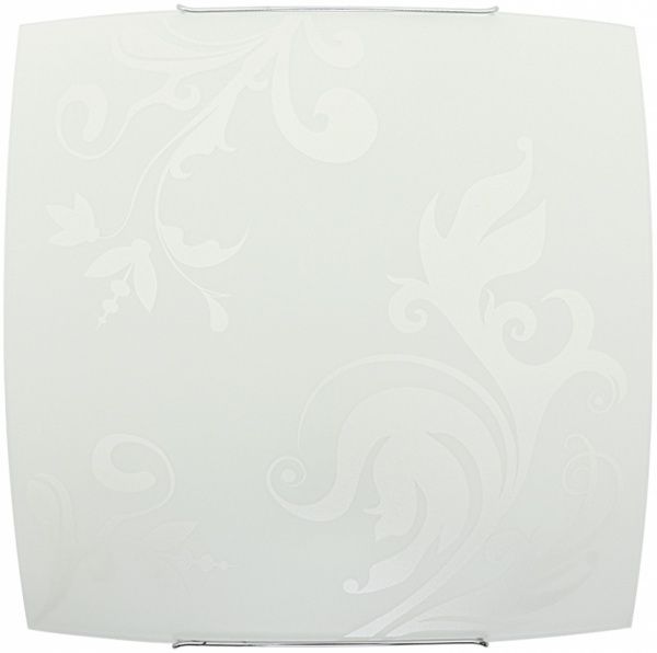 Светильник настенно-потолочный Nowodvorski IVY 7 3726 1x100 Вт E27 белый матовыйс рисунком 3726 