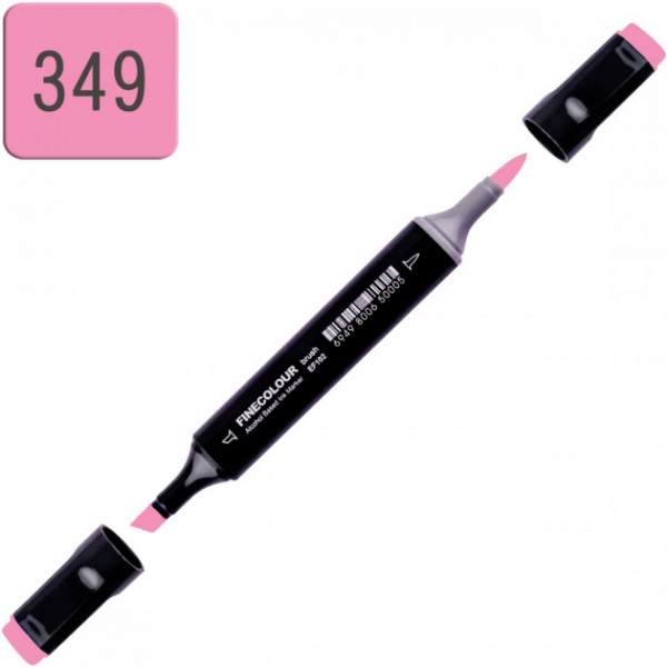 Маркер спиртовой FINECOLOUR EF102-349N розовая бегония 