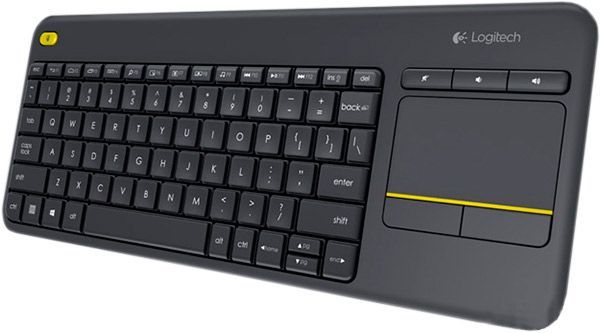 Клавиатура Logitech K400 Plus WL Ru (920-007147) black