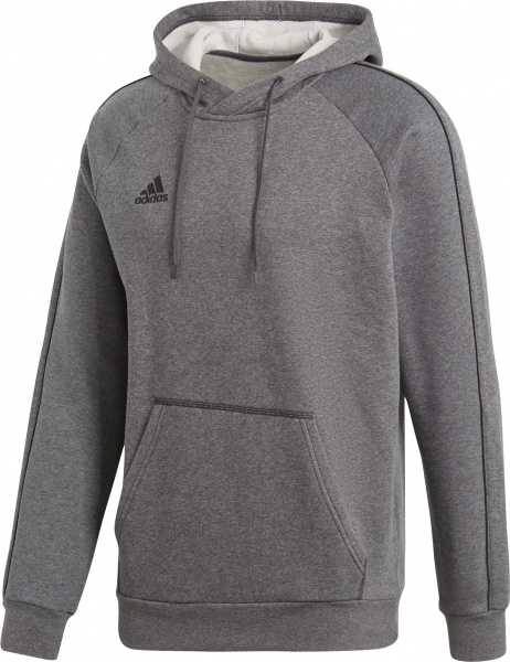Джемпер Adidas CORE18 HOODY CV3327 р. M сірий