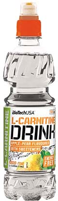 L-карнітин BioTechUSA L-Carnitine Drink яблуко-груша 500 мл 