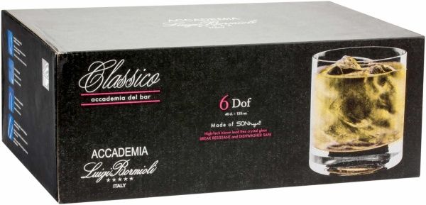 Набор стаканов Classico 400 мл Luigi Bormioli