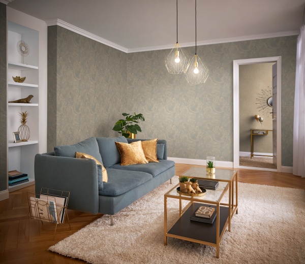 Шпалери вінілові на флізеліновій основі RASCH Fiesta 972931 1,06x10,05 м 