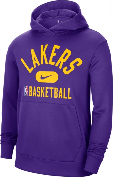 Джемпер Nike LAL M NK DF SPOTLIGHT PO HD DB0904-504 р. XL фіолетовий