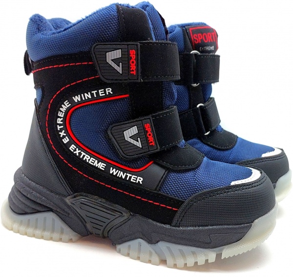 Черевики для хлопчиків Флип 0324С р.27 темно-синій 