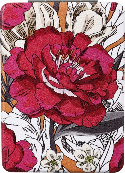 Зеркало карманное косметическое Лідер Канц Цветы в ассортименте 