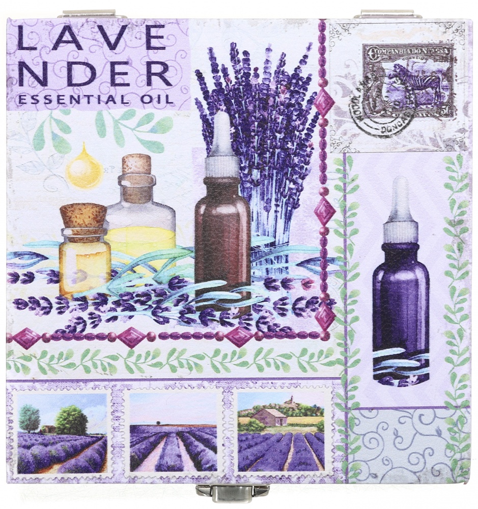 Сундучок Лаванда 14x14x8 см DECO-V