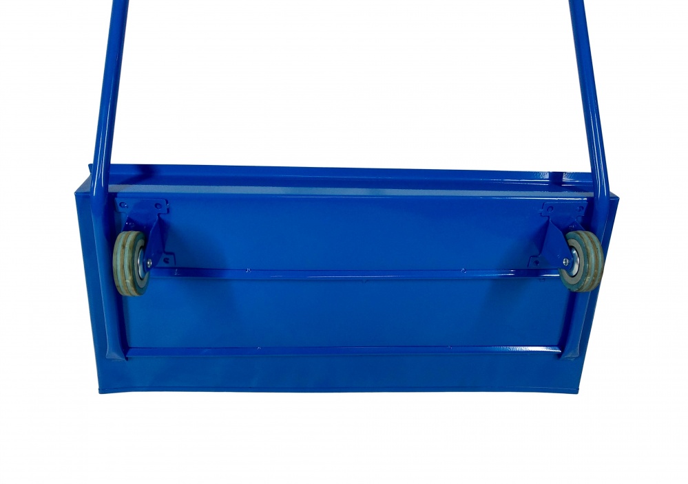 Скрепер цельная металлический на колесах L размер ковша 765 мм