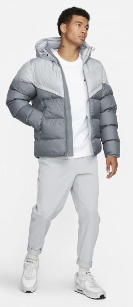 Куртка Nike M NK SF WR PL-FLD HD JKT FB8185-077 р.3XL сірий
