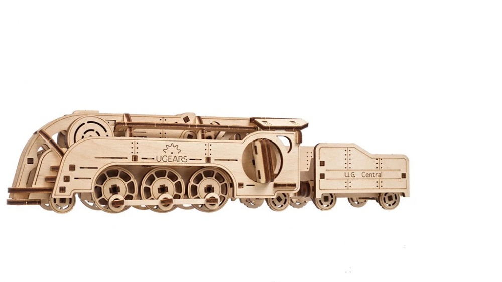 3D-пазл UGEARS Мінілокомотив