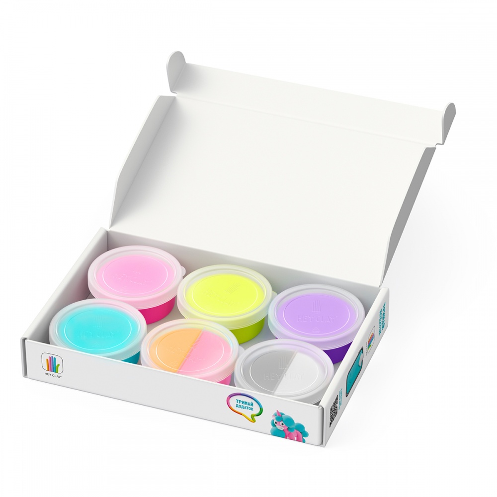 Набір для ліплення Lipaka Райдужні єдиногори: Брайті, Спаркі, Клауді 60054-UA01