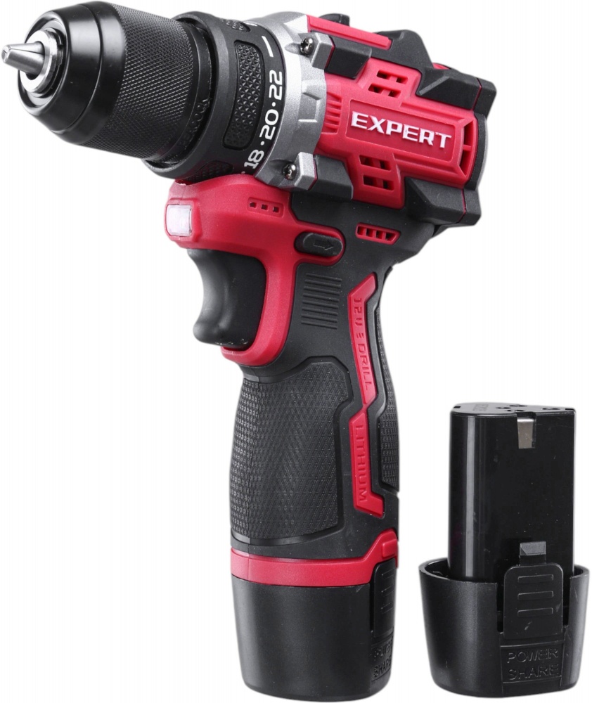 Шуруповерт акумуляторний Expert Tools IN-LXF12