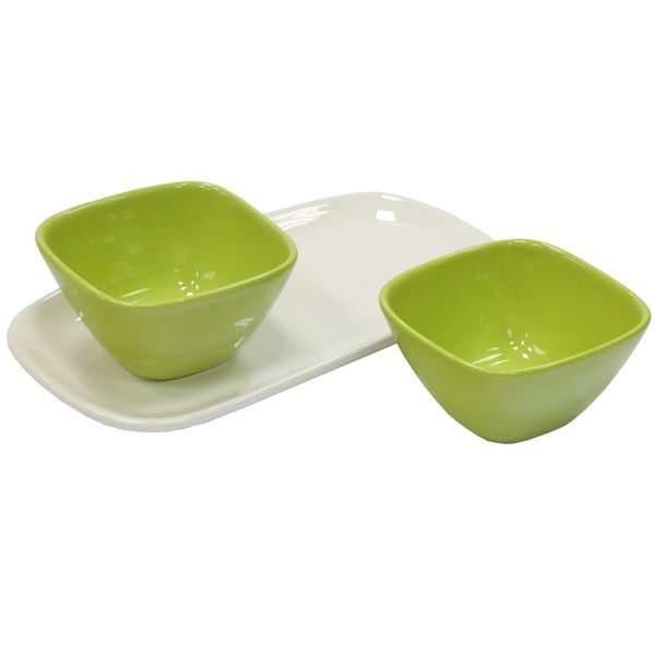 Набір для закусок Green&White 3 предмета